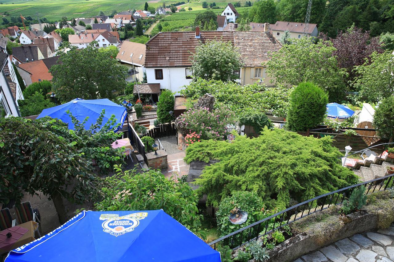Pension Weinberg Mit Landhaus Nizza Gleisweiler Exterior foto